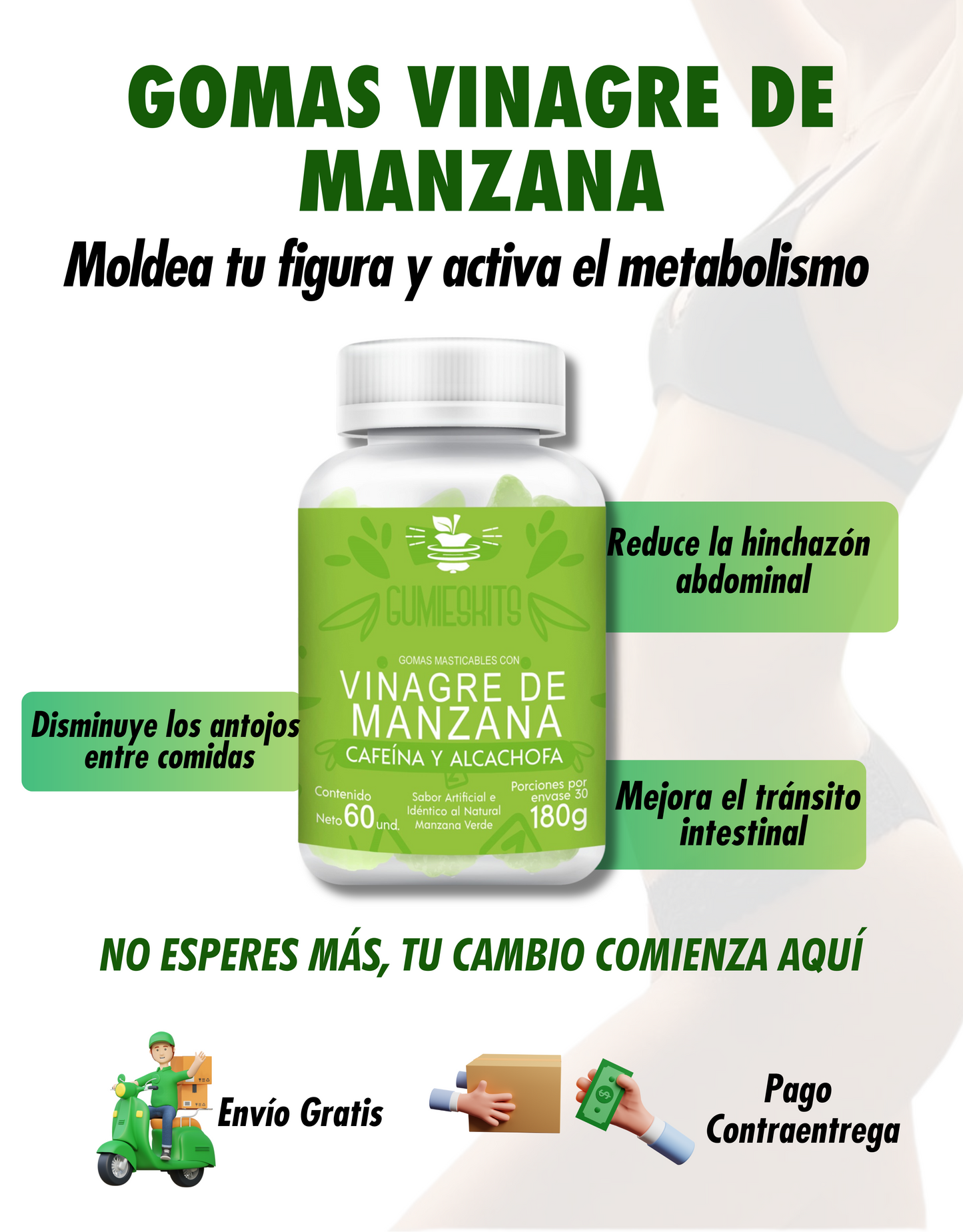 Gomas Vinagre De Manzana