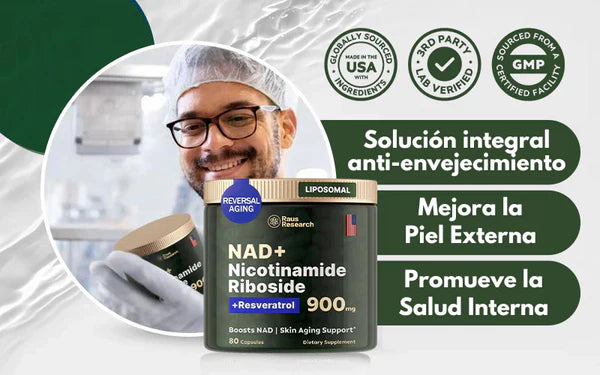 NAD+ Premium | Energía Celular y Juventud