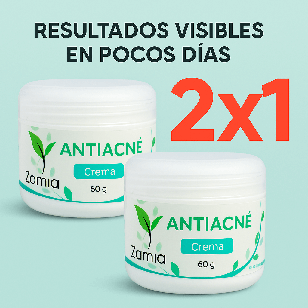 Crema Zamia Anti Acné 2x1