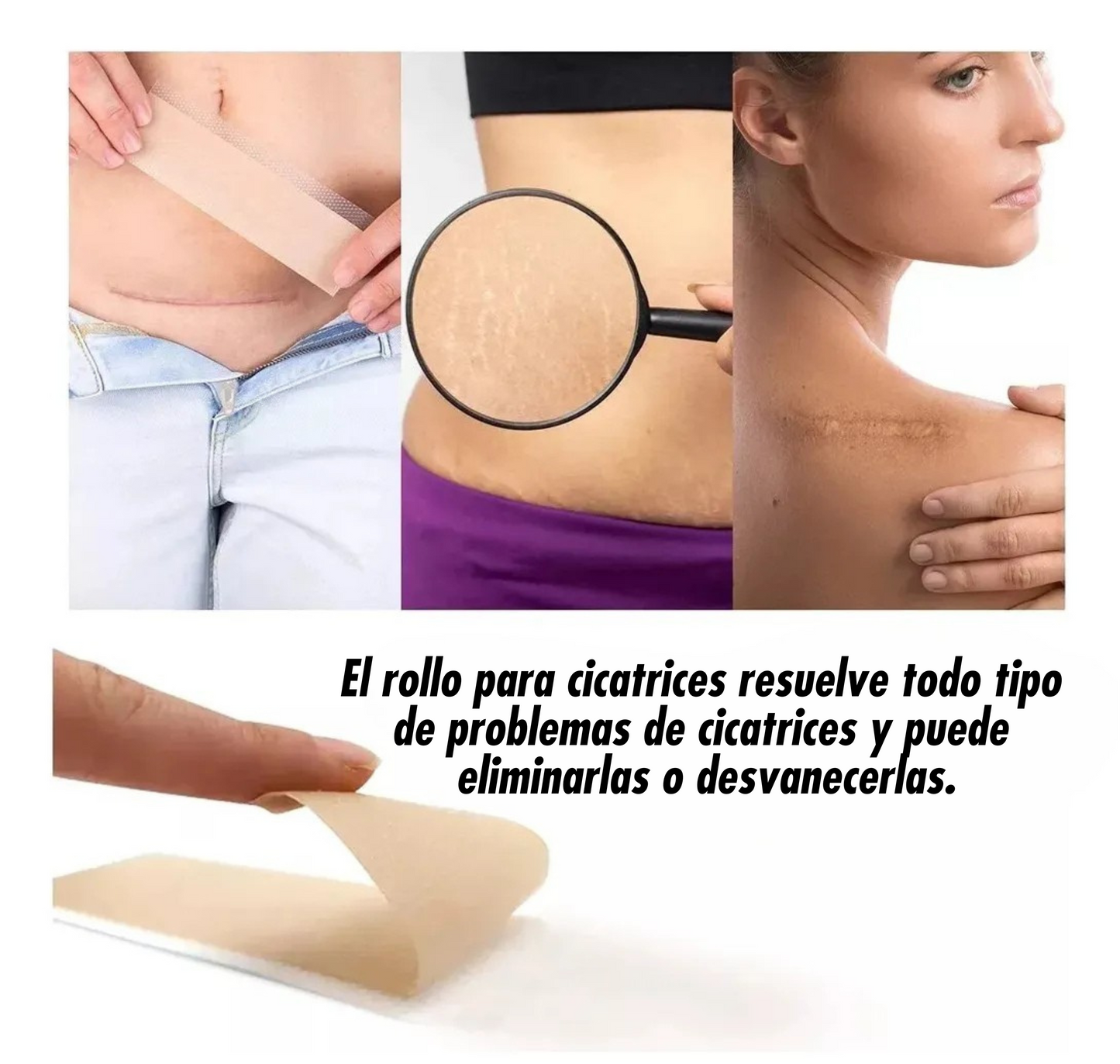 Cinta De Silicona Para Cicatriz