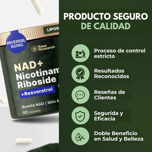 NAD+ Premium | Energía Celular y Juventud